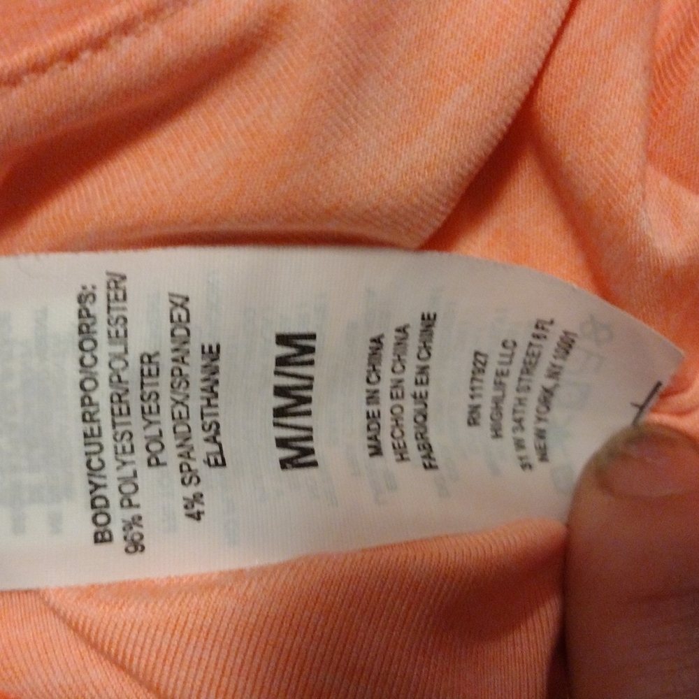 Reebok Athletic Short Sleeve Crew Neck Top Medium Women's Shirt - Picture 5 of 8